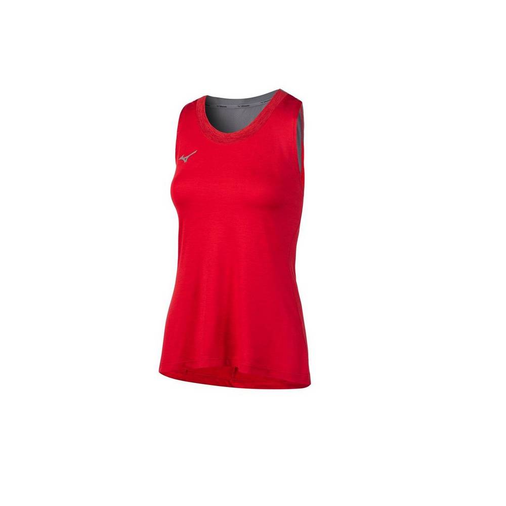 Camiseta de tirantes Mizuno Alpha Para Mujer Rojos 6701429-IZ